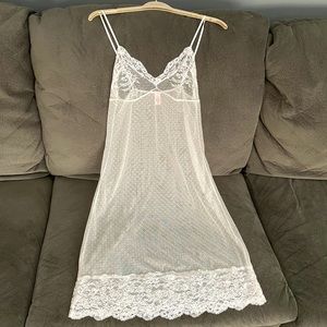 Victoria’s Secret sheer nightie with lace